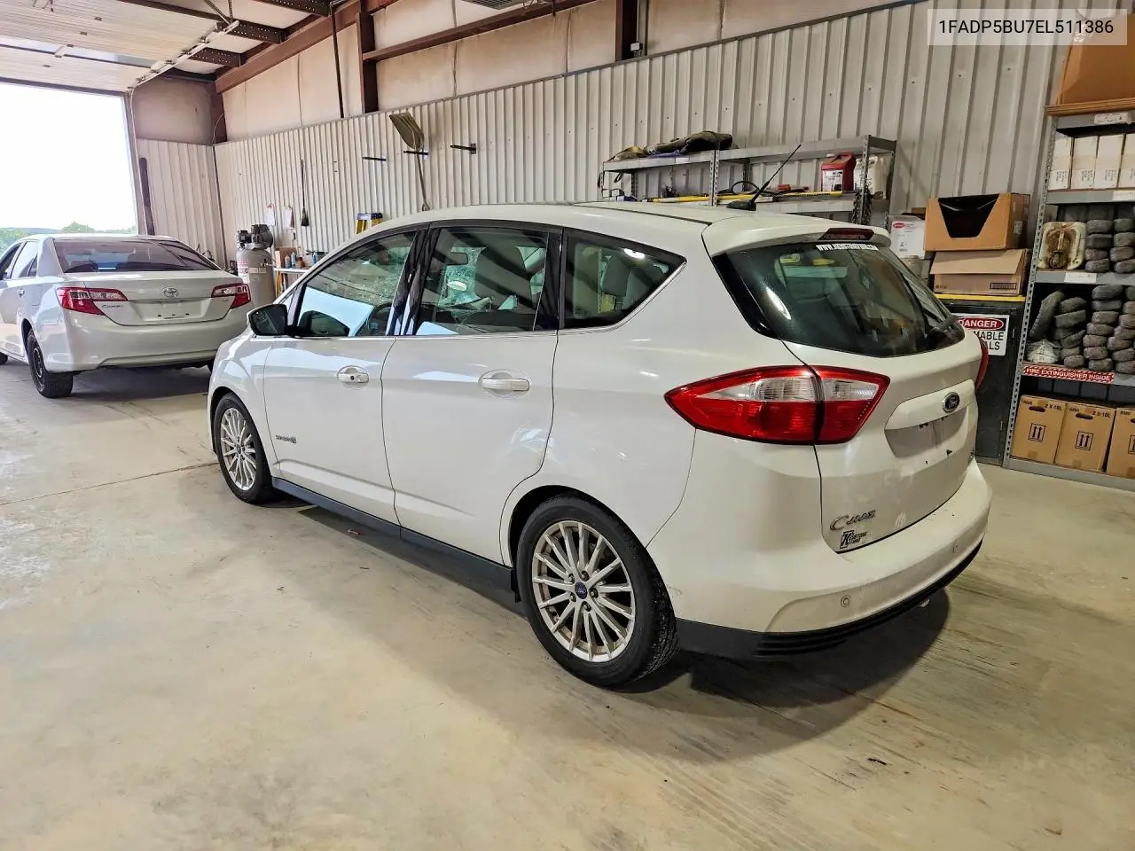 2014 Ford C-Max Sel VIN: 1FADP5BU7EL511386 Lot: 60821156