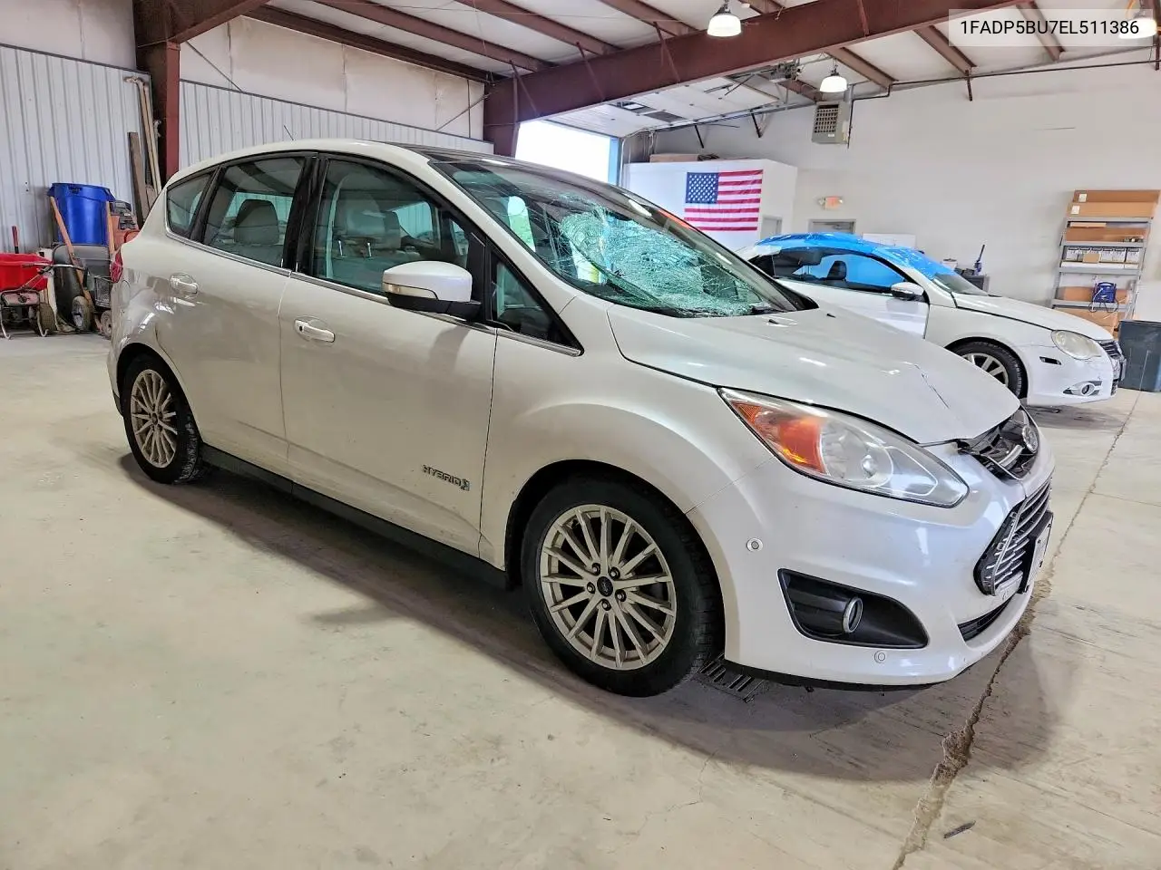 2014 Ford C-Max Sel VIN: 1FADP5BU7EL511386 Lot: 60821156