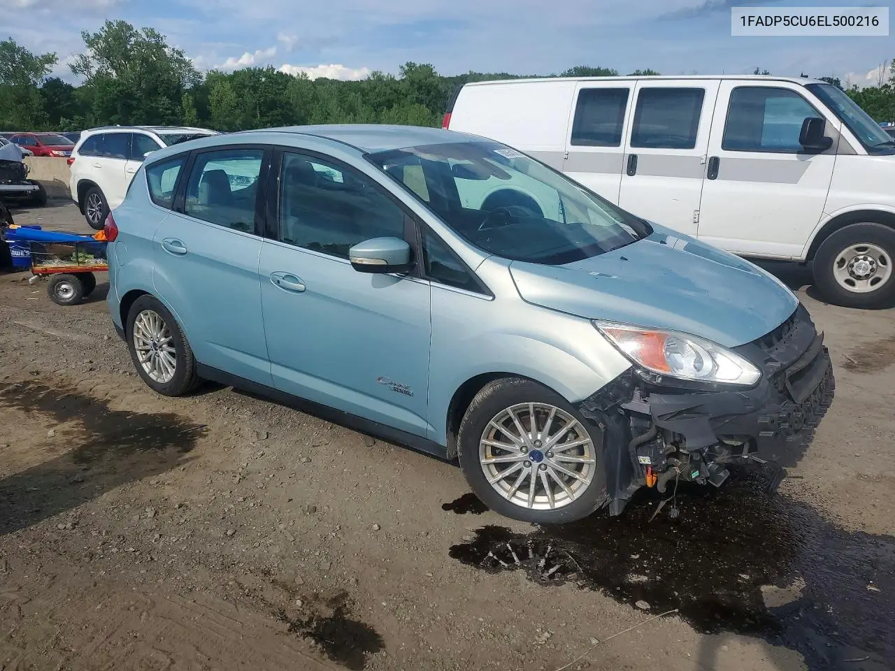 2014 Ford C-Max Premium VIN: 1FADP5CU6EL500216 Lot: 60854376