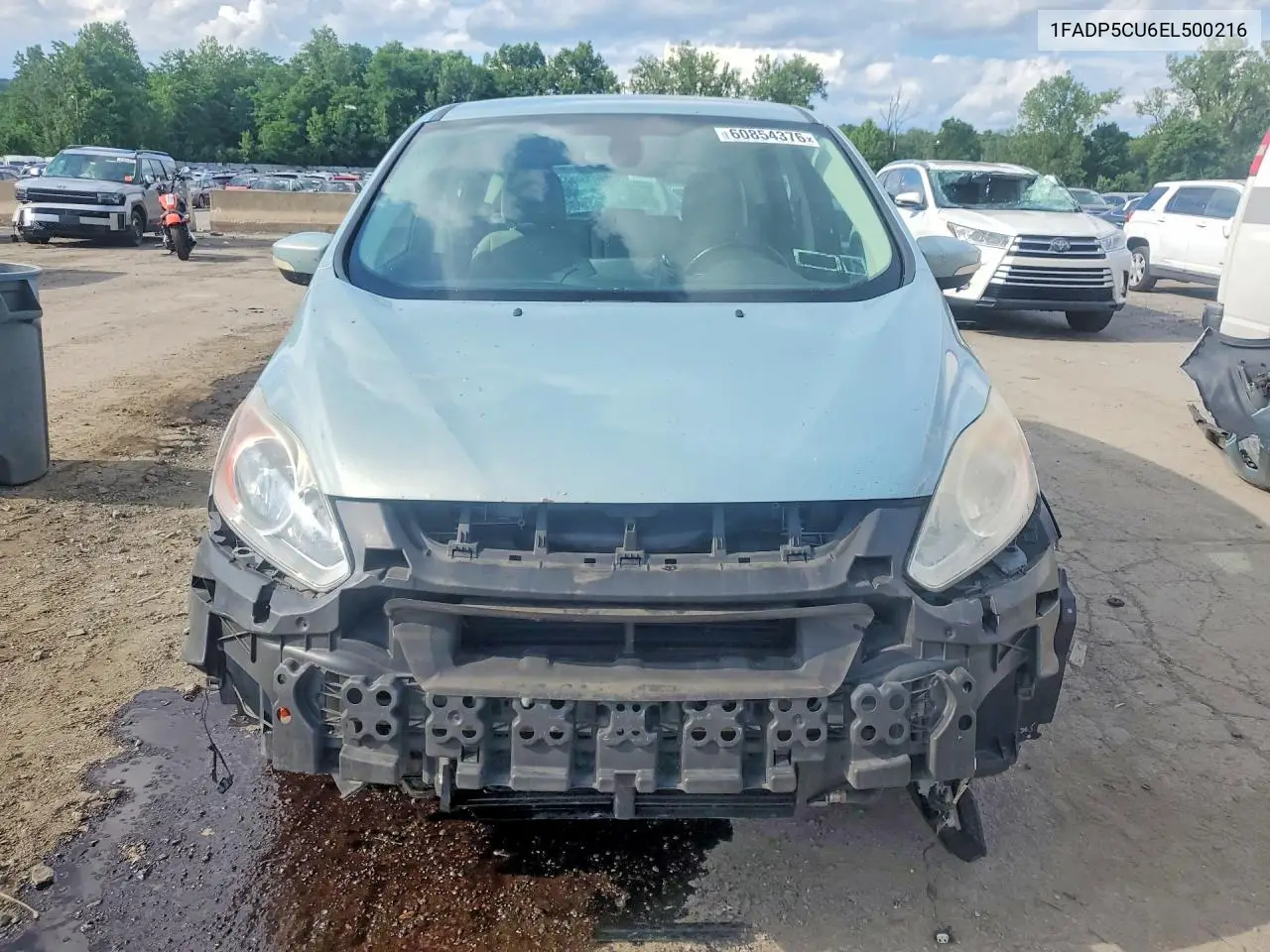 2014 Ford C-Max Premium VIN: 1FADP5CU6EL500216 Lot: 60854376
