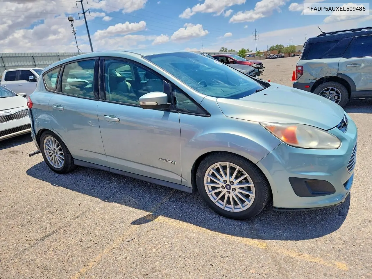 2014 Ford C-Max Se VIN: 1FADP5AUXEL509486 Lot: 61213406