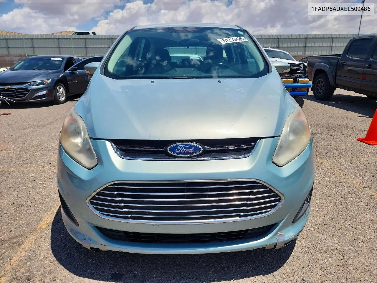 2014 Ford C-Max Se VIN: 1FADP5AUXEL509486 Lot: 61213406