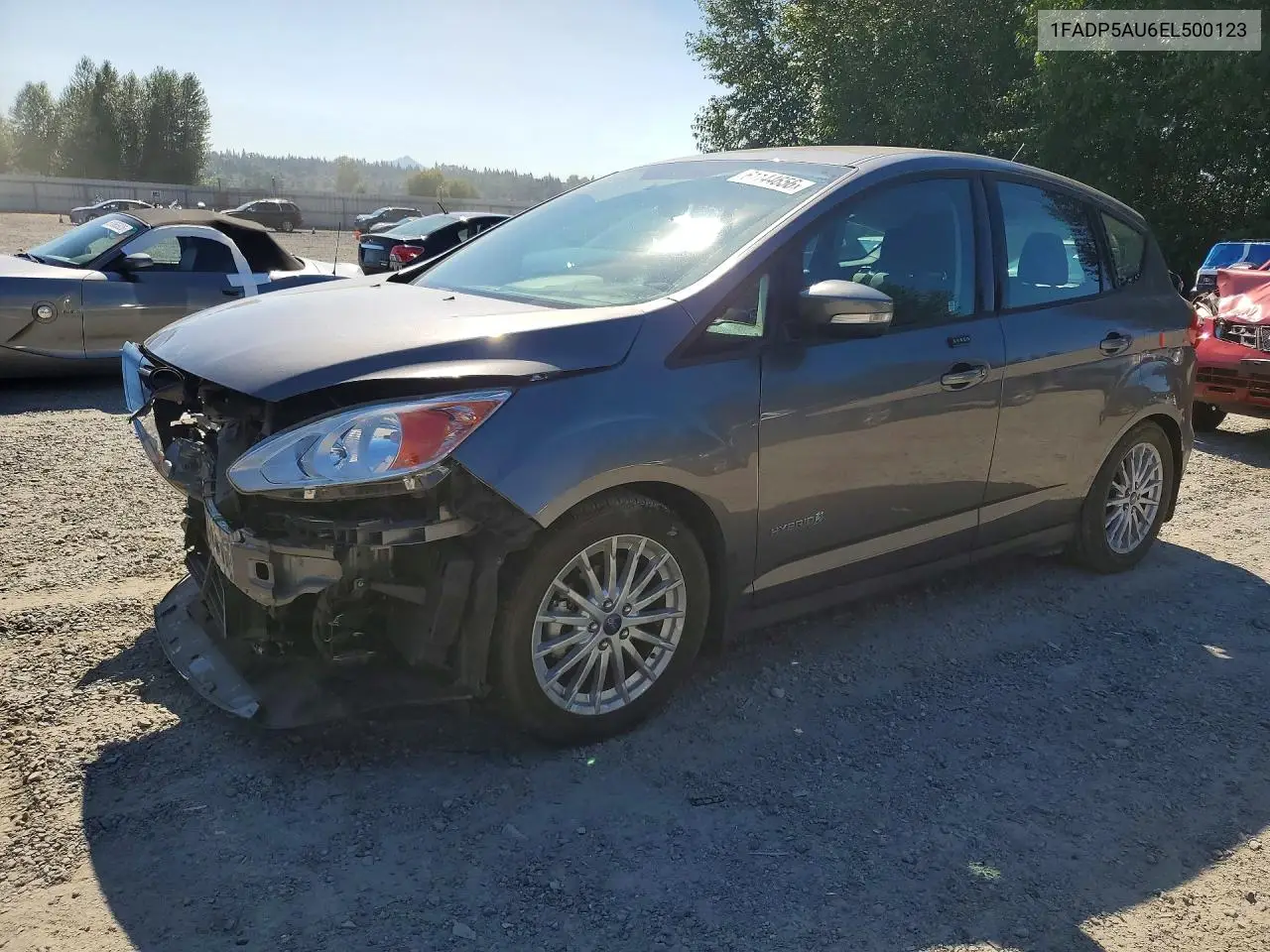 2014 Ford C-Max Se VIN: 1FADP5AU6EL500123 Lot: 61415206