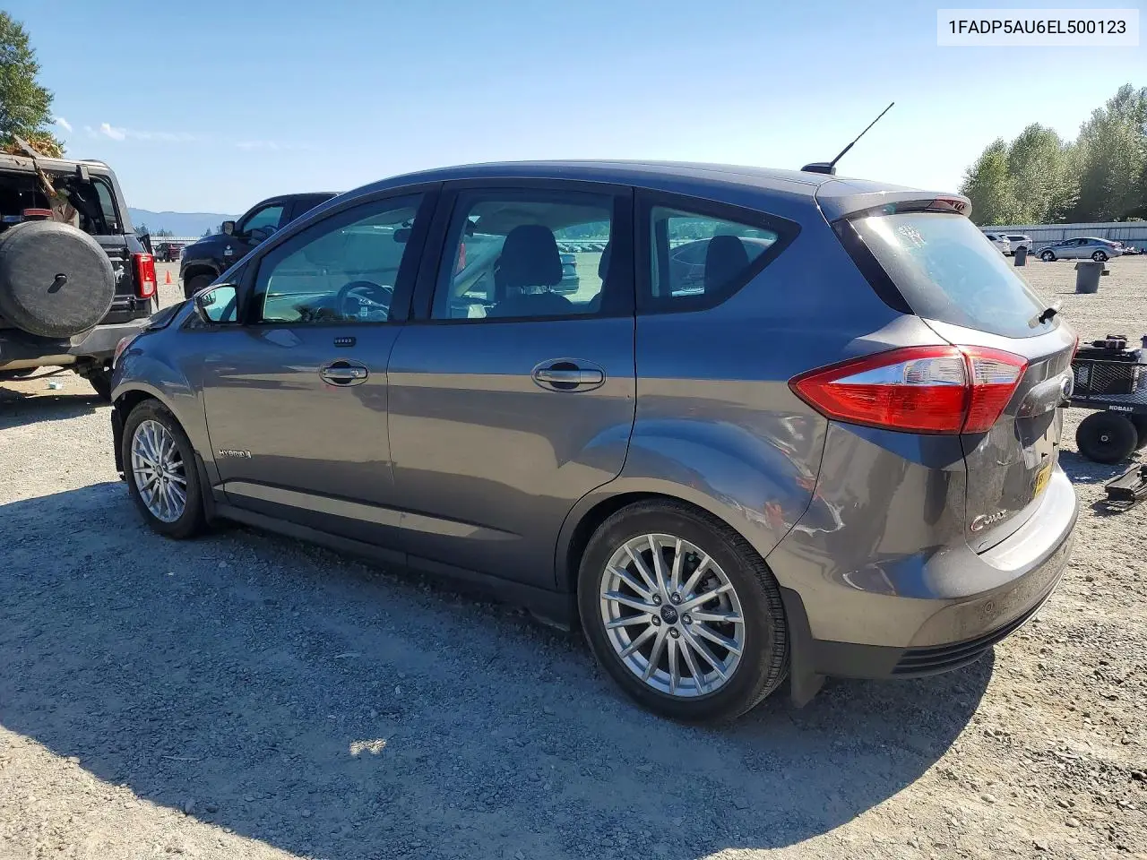 2014 Ford C-Max Se VIN: 1FADP5AU6EL500123 Lot: 61415206
