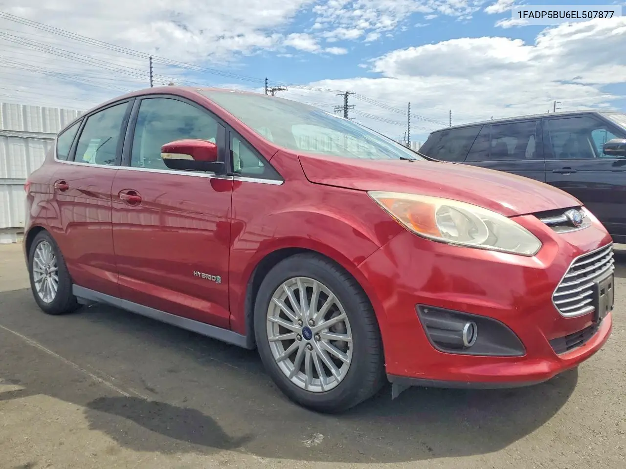 2014 Ford C-Max Sel VIN: 1FADP5BU6EL507877 Lot: 62055376