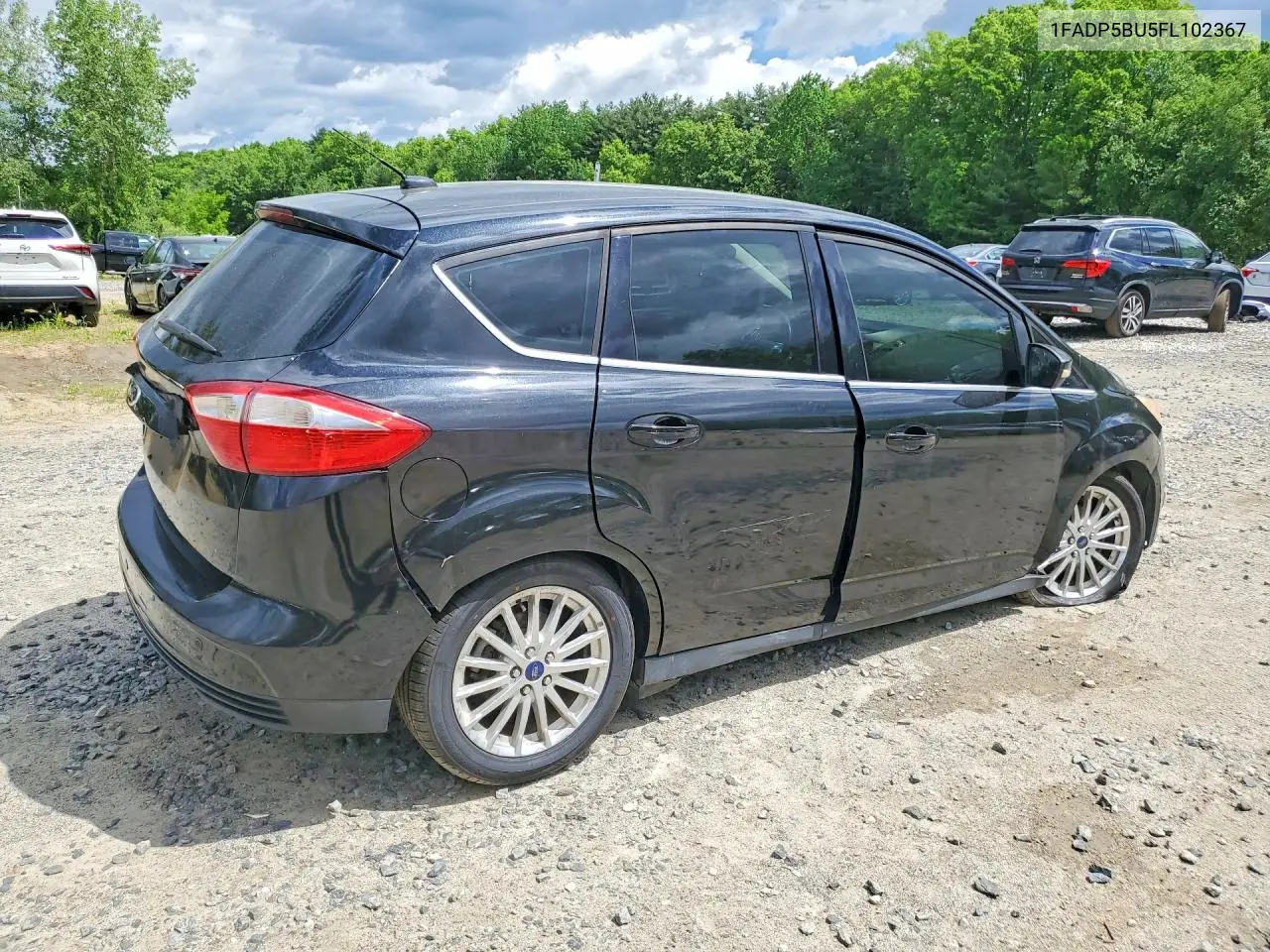 2015 Ford C-Max Sel VIN: 1FADP5BU5FL102367 Lot: 55333126