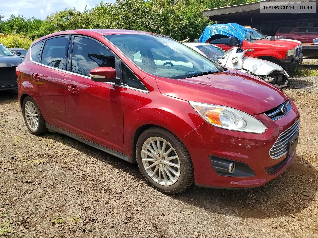 2015 Ford C-Max Premium Sel VIN: 1FADP5CU2FL101644 Lot: 55655866