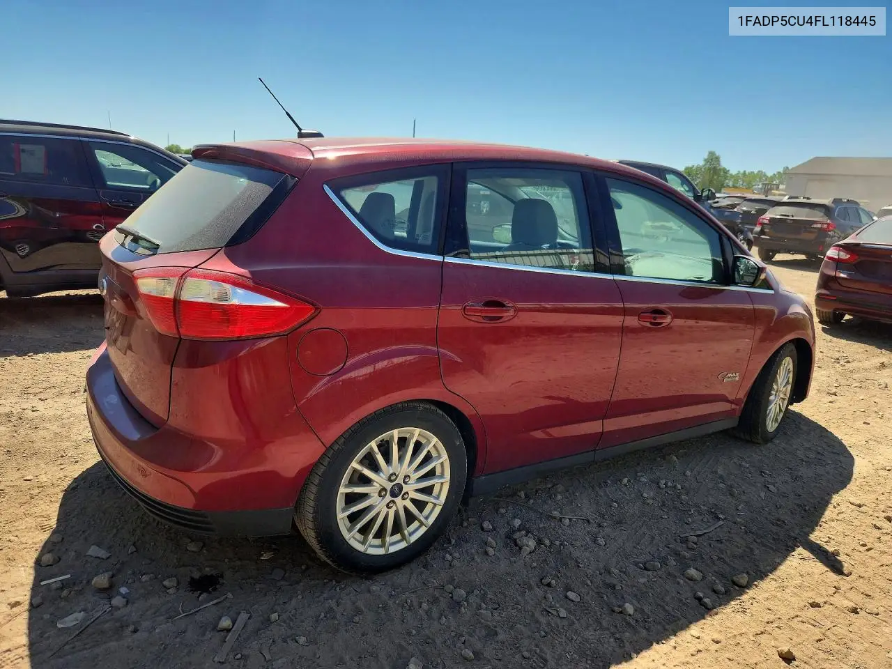 2015 Ford C-Max Premium Sel VIN: 1FADP5CU4FL118445 Lot: 55883896