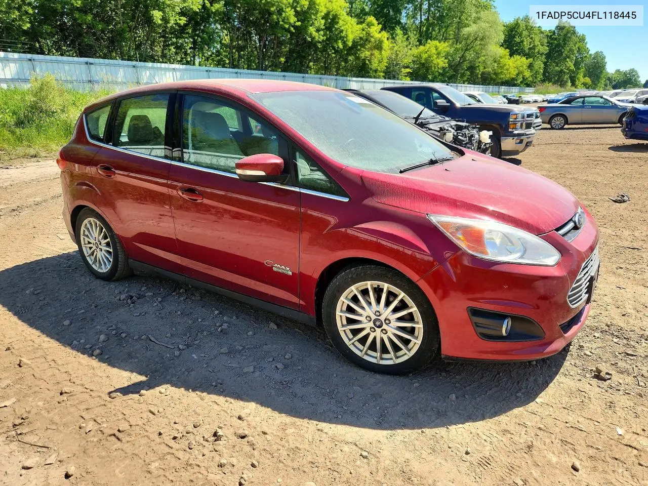 2015 Ford C-Max Premium Sel VIN: 1FADP5CU4FL118445 Lot: 55883896