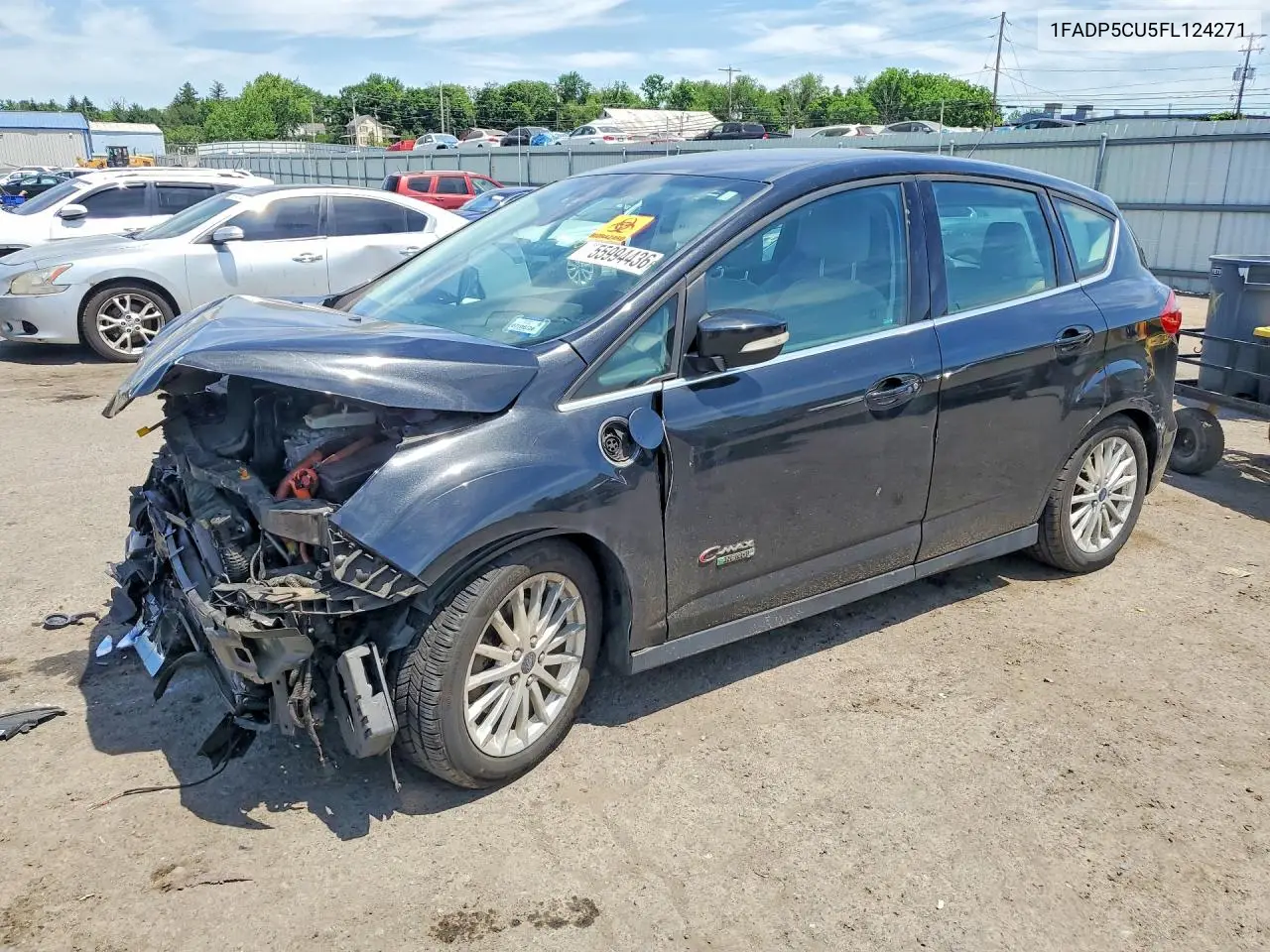 2015 Ford C-Max Premium Sel VIN: 1FADP5CU5FL124271 Lot: 55994436