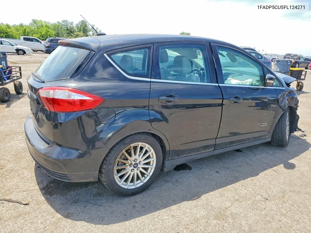 2015 Ford C-Max Premium Sel VIN: 1FADP5CU5FL124271 Lot: 55994436