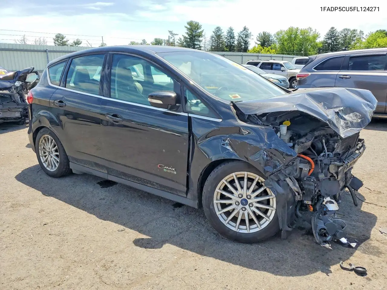 2015 Ford C-Max Premium Sel VIN: 1FADP5CU5FL124271 Lot: 55994436