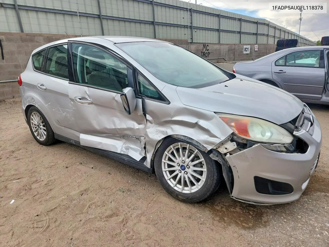 2015 Ford C-Max Se VIN: 1FADP5AU0FL118378 Lot: 56503376