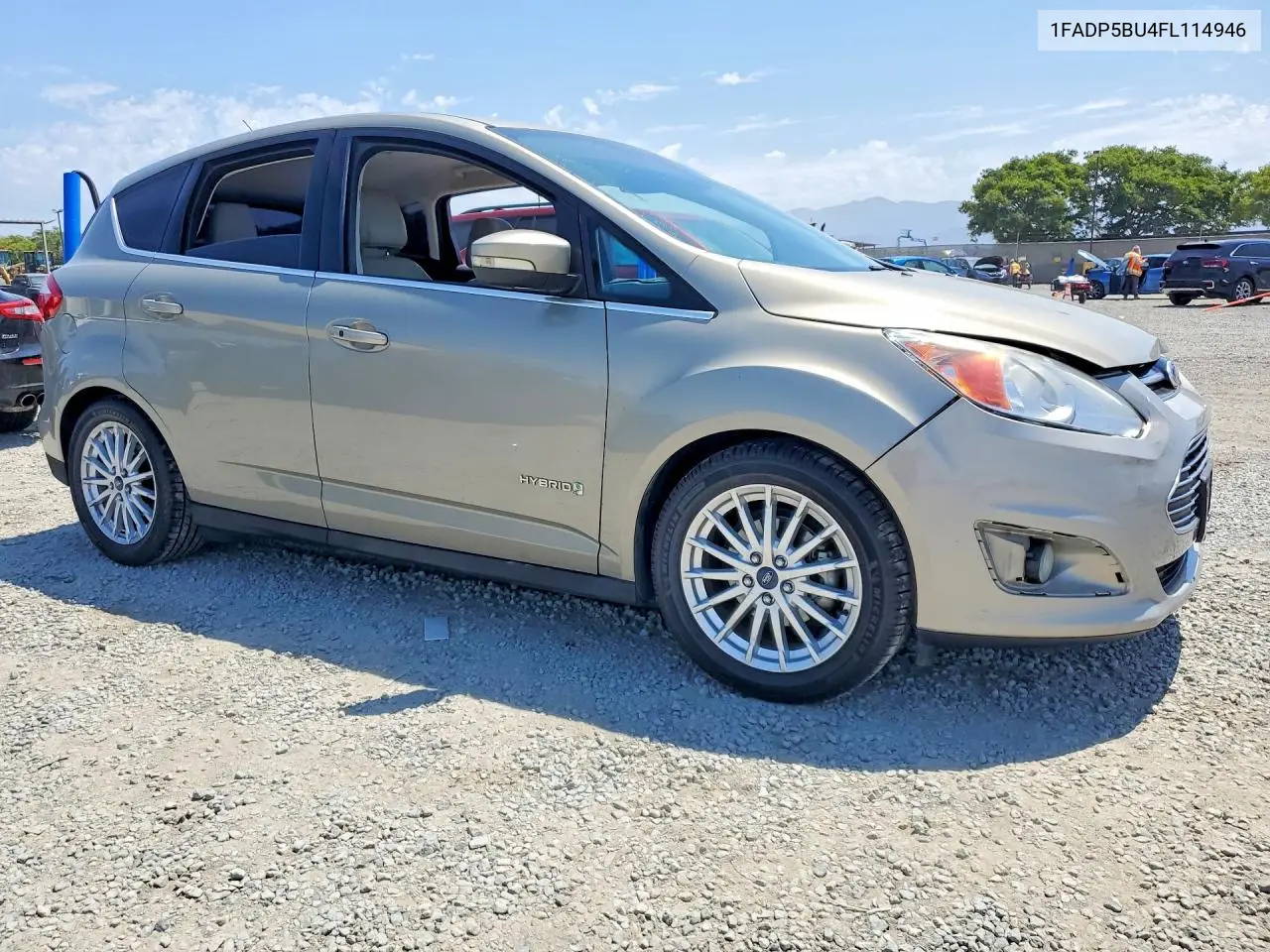 2015 Ford C-Max Sel VIN: 1FADP5BU4FL114946 Lot: 57348686