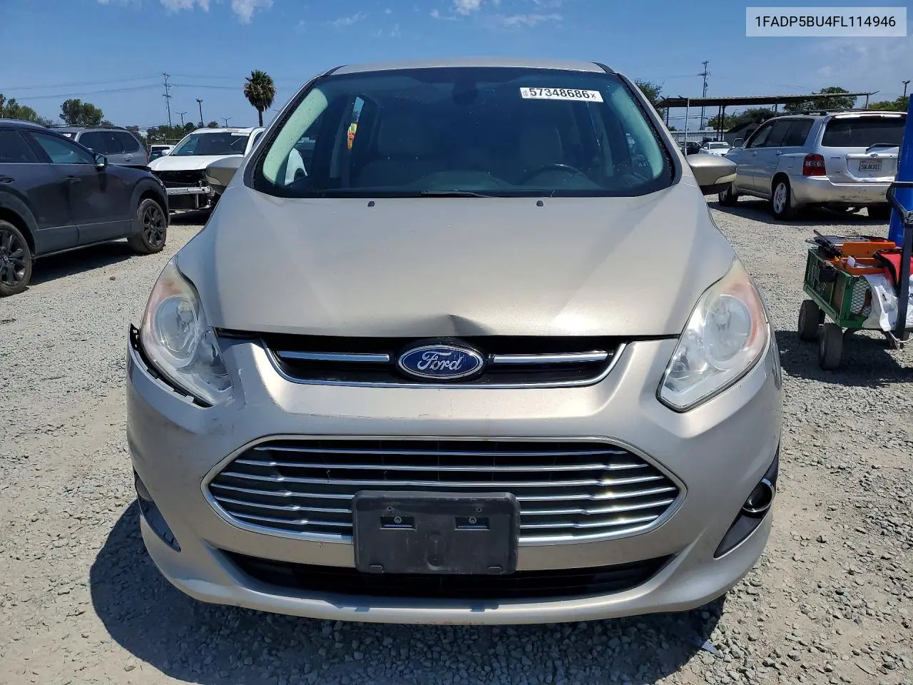 2015 Ford C-Max Sel VIN: 1FADP5BU4FL114946 Lot: 57348686