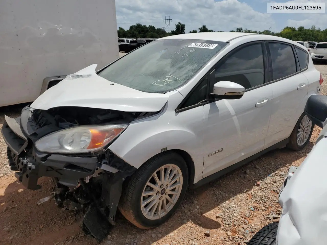 2015 Ford C-Max Se VIN: 1FADP5AU0FL123595 Lot: 57556666