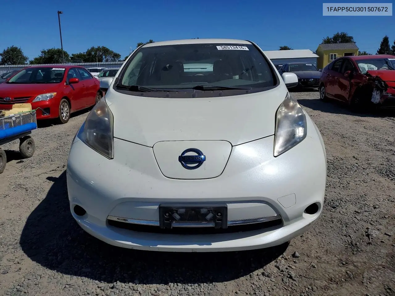 2015 Nissan Leaf VIN: JN1AZ0CP4BT008013 Lot: 58513416