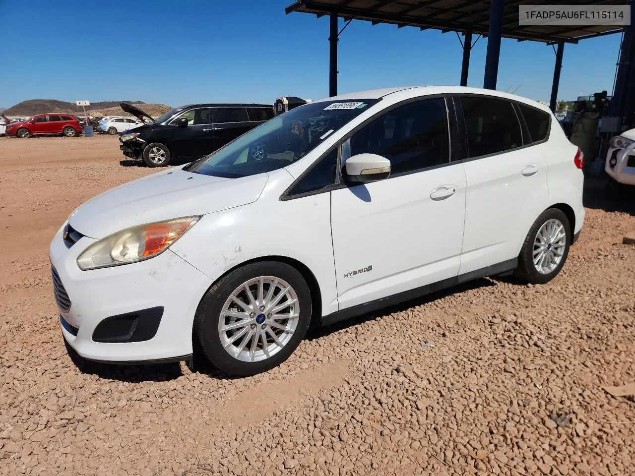 2015 Ford C-Max Se VIN: 1FADP5AU6FL115114 Lot: 59891896