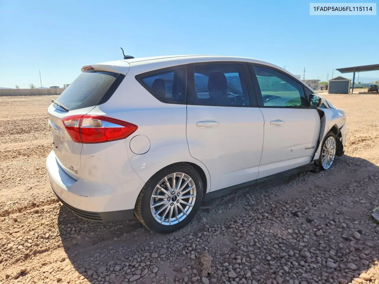 2015 Ford C-Max Se VIN: 1FADP5AU6FL115114 Lot: 59891896