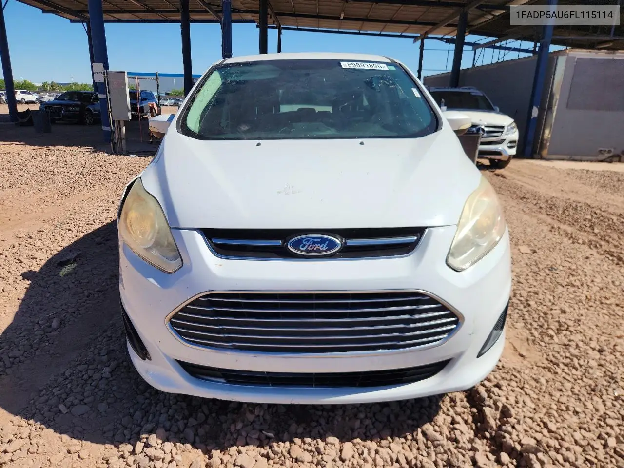 2015 Ford C-Max Se VIN: 1FADP5AU6FL115114 Lot: 59891896