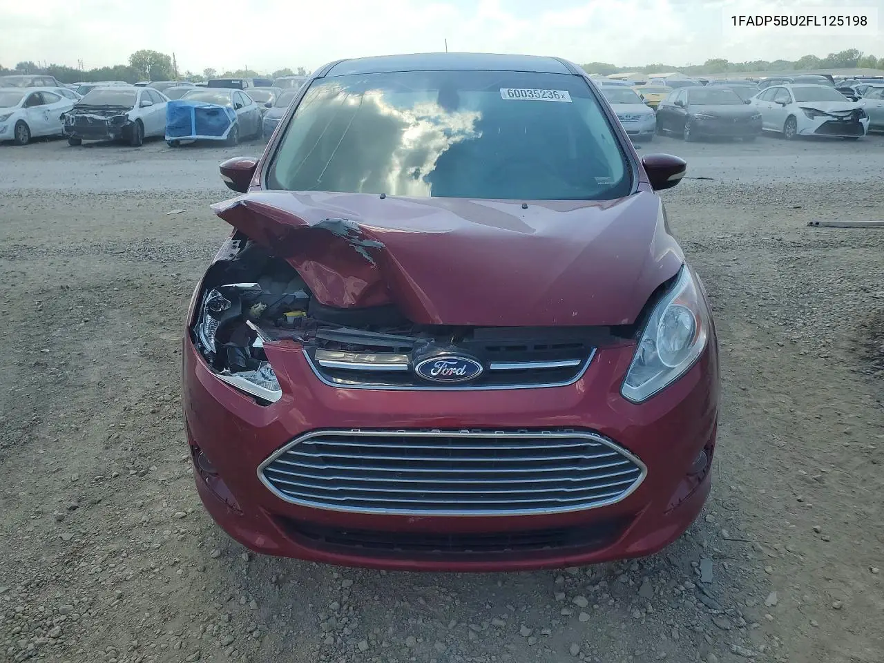 2015 Ford C-Max Sel VIN: 1FADP5BU2FL125198 Lot: 60035236
