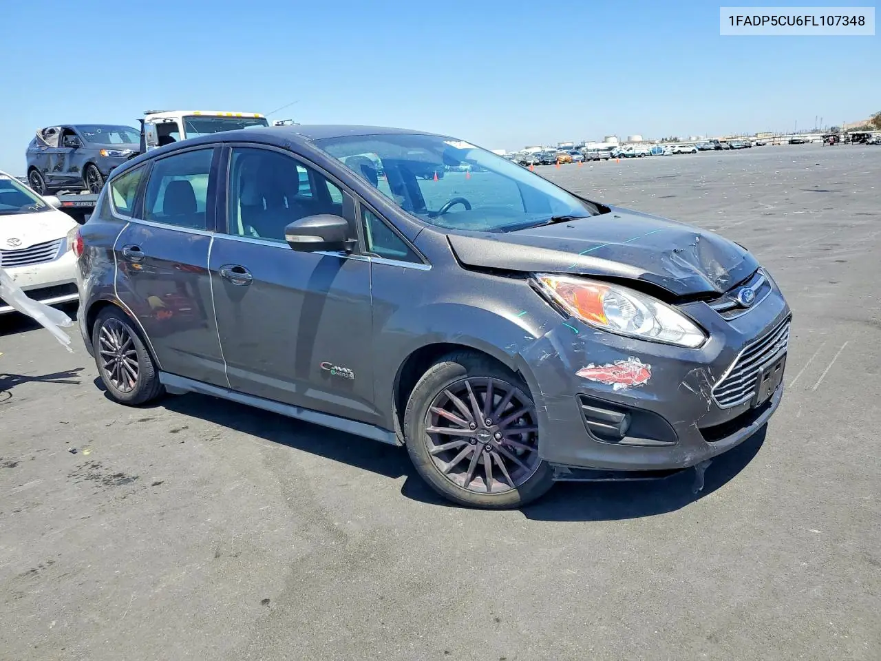 2015 Ford C-Max Premium Sel VIN: 1FADP5CU6FL107348 Lot: 61541606
