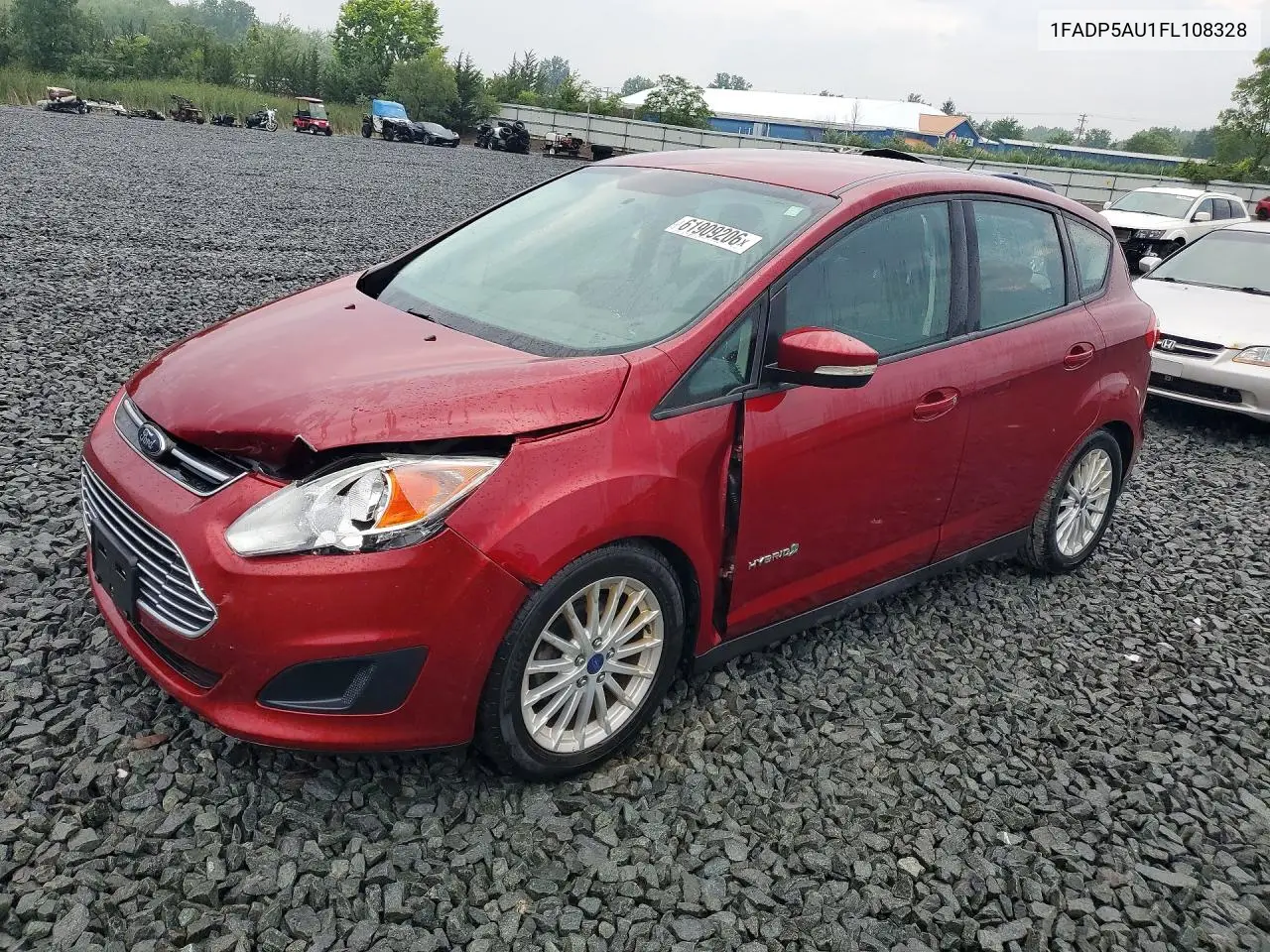 2015 Ford C-Max Se VIN: 1FADP5AU1FL108328 Lot: 61909206