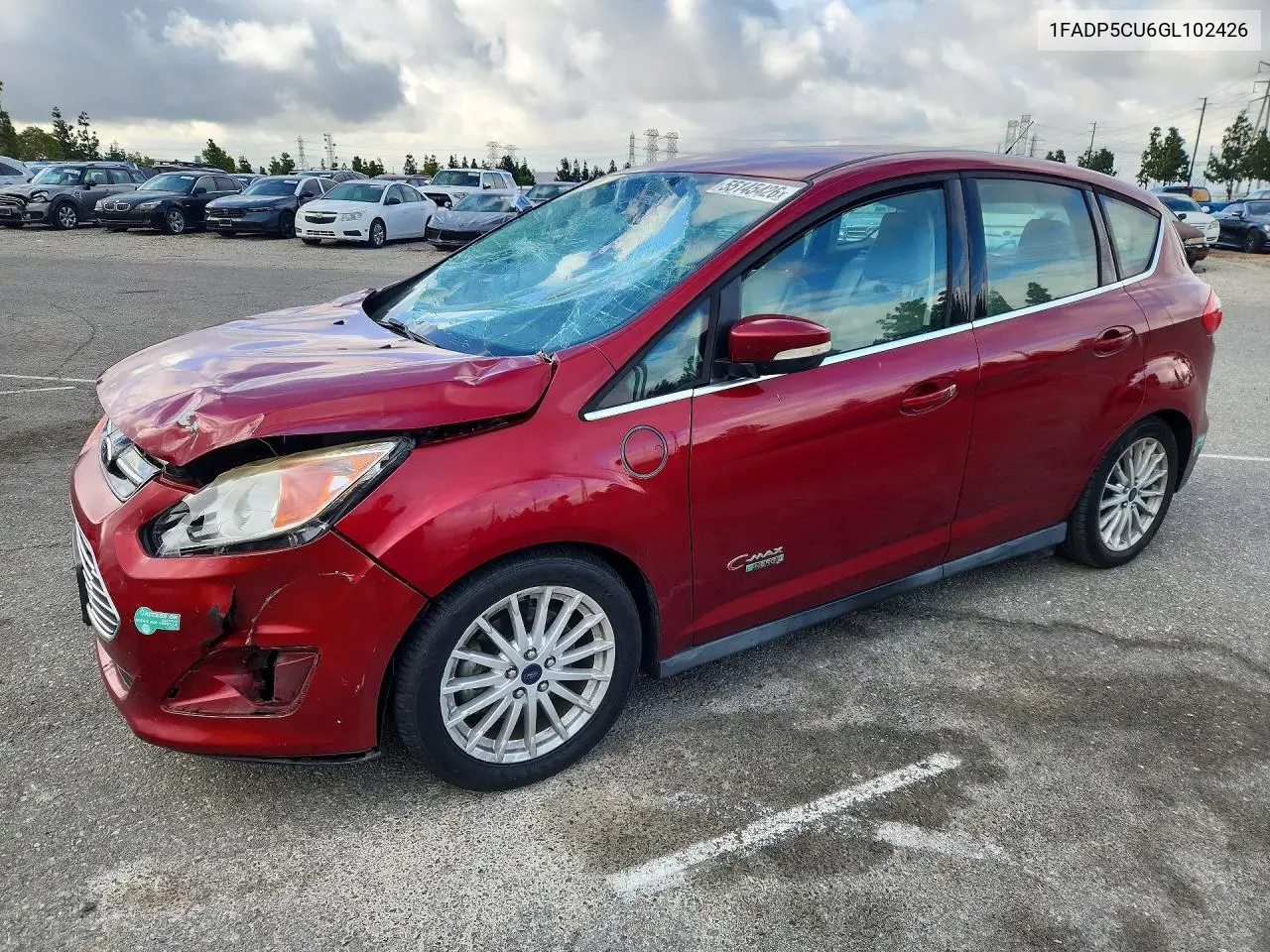 2016 Ford C-Max Premium Sel VIN: 1FADP5CU6GL102426 Lot: 55145426