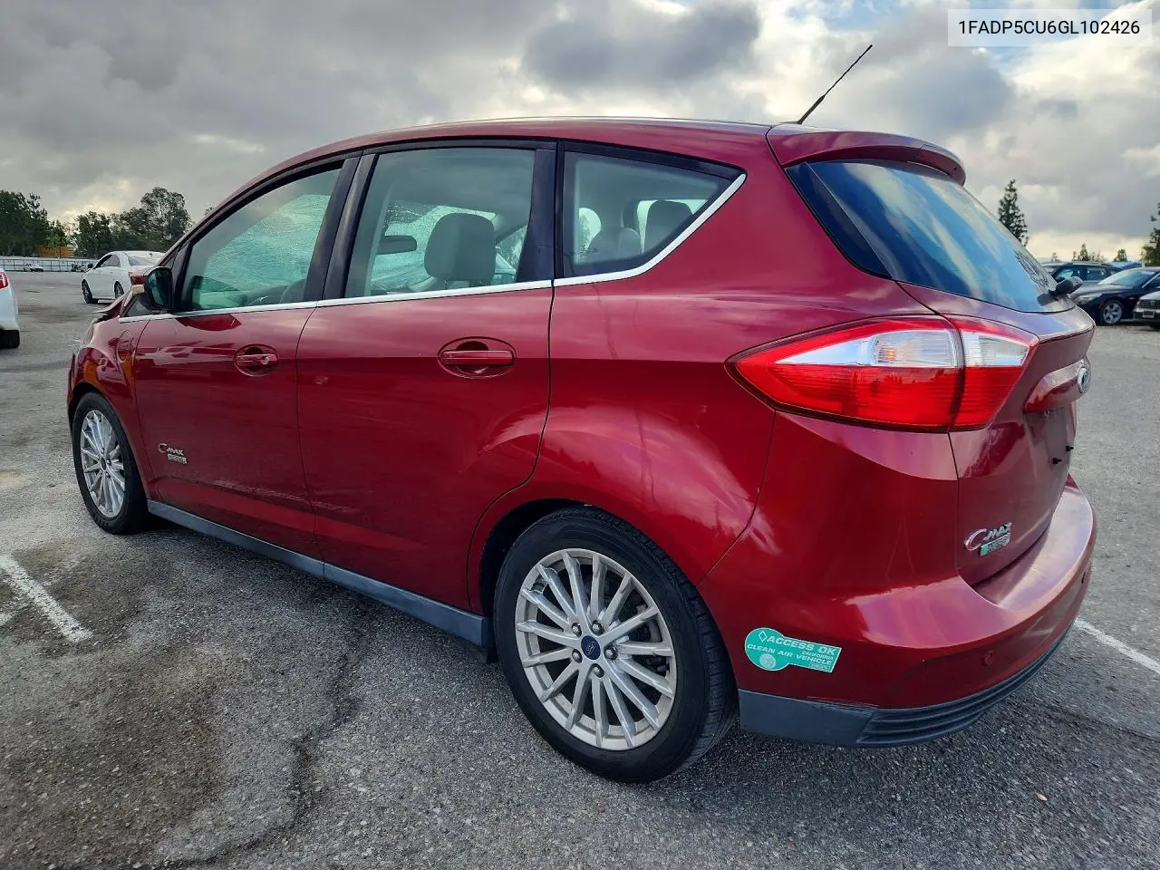 2016 Ford C-Max Premium Sel VIN: 1FADP5CU6GL102426 Lot: 55145426