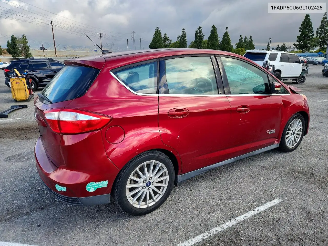 2016 Ford C-Max Premium Sel VIN: 1FADP5CU6GL102426 Lot: 55145426