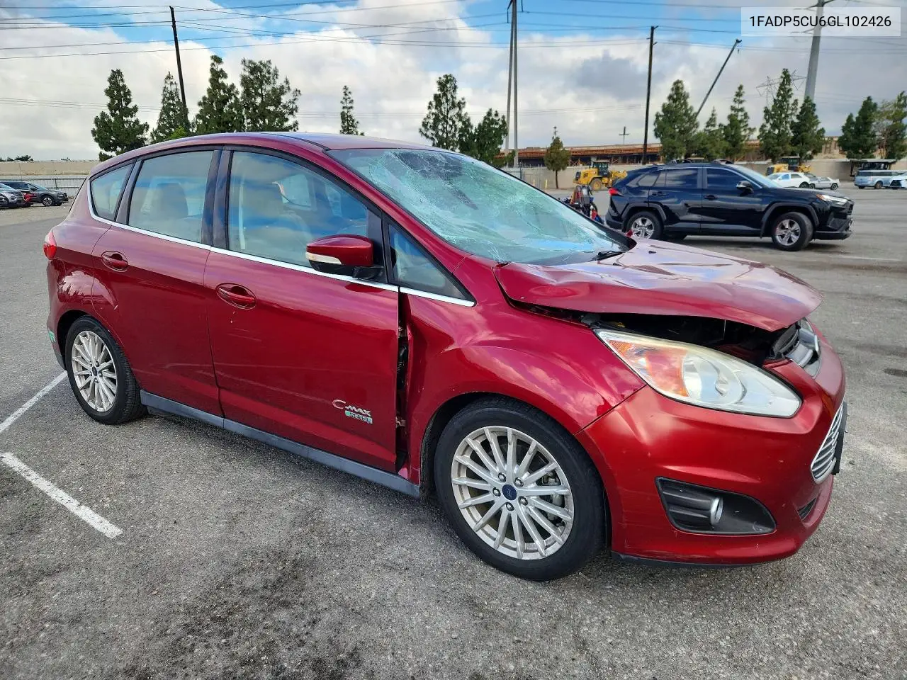 2016 Ford C-Max Premium Sel VIN: 1FADP5CU6GL102426 Lot: 55145426