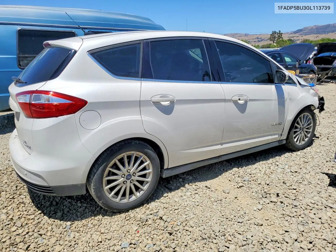 2016 Ford C-Max Sel VIN: 1FADP5BU3GL113739 Lot: 55864206