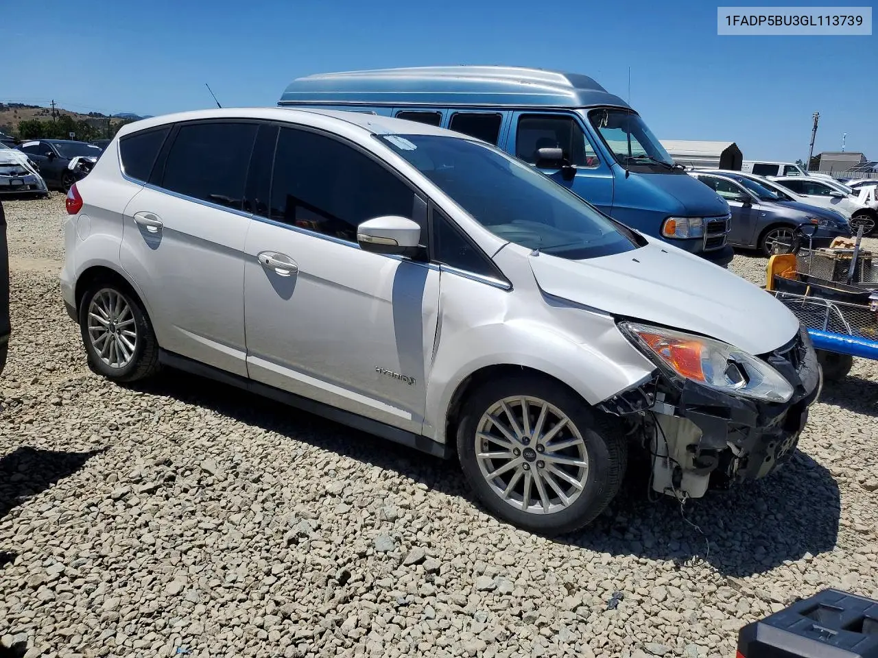 2016 Ford C-Max Sel VIN: 1FADP5BU3GL113739 Lot: 55864206