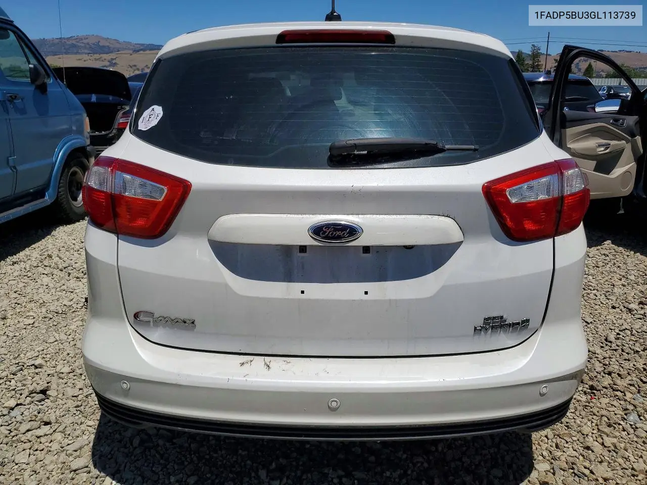 2016 Ford C-Max Sel VIN: 1FADP5BU3GL113739 Lot: 55864206