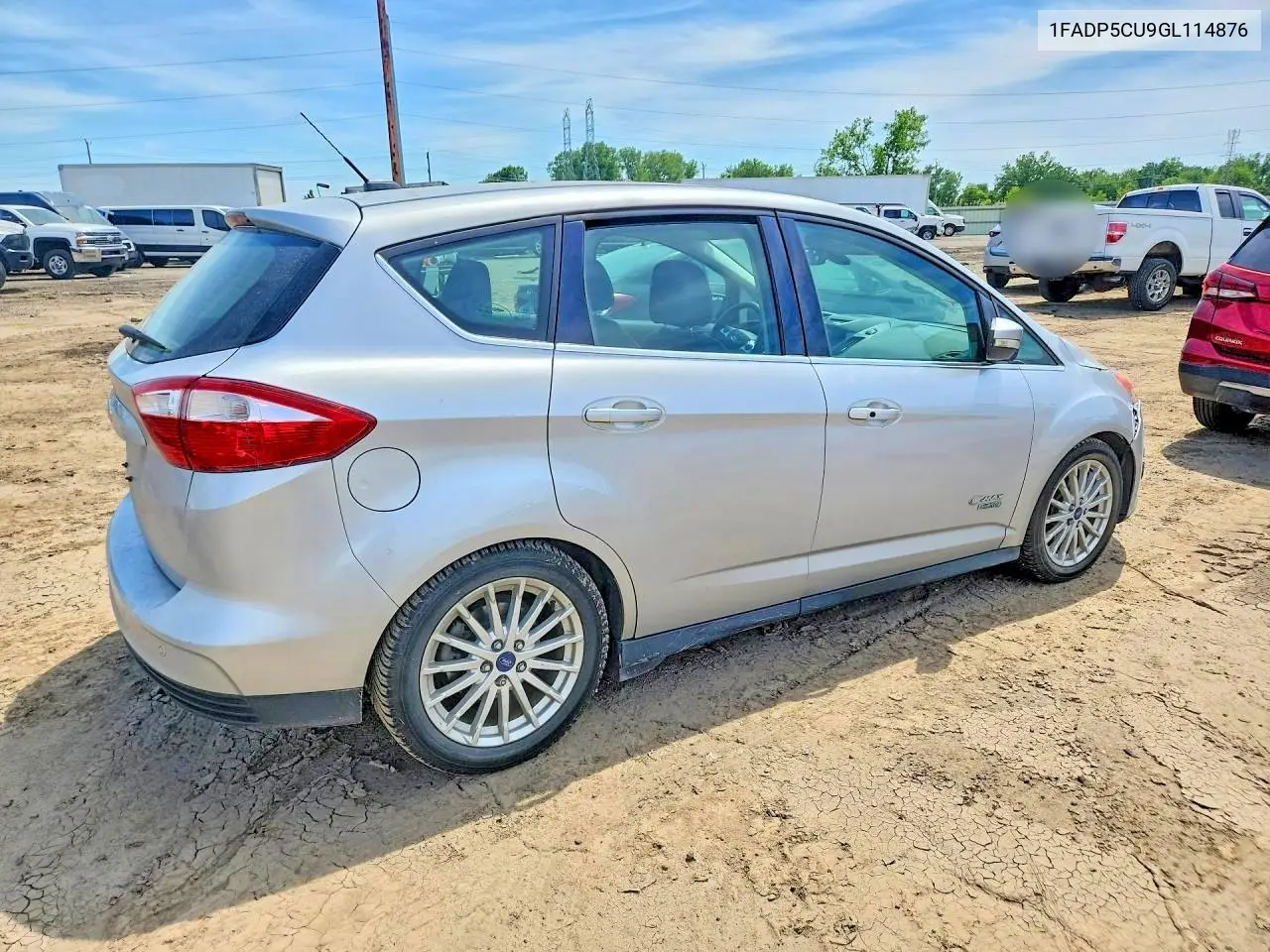 2016 Ford C-Max Premium Sel VIN: 1FADP5CU9GL114876 Lot: 55864936