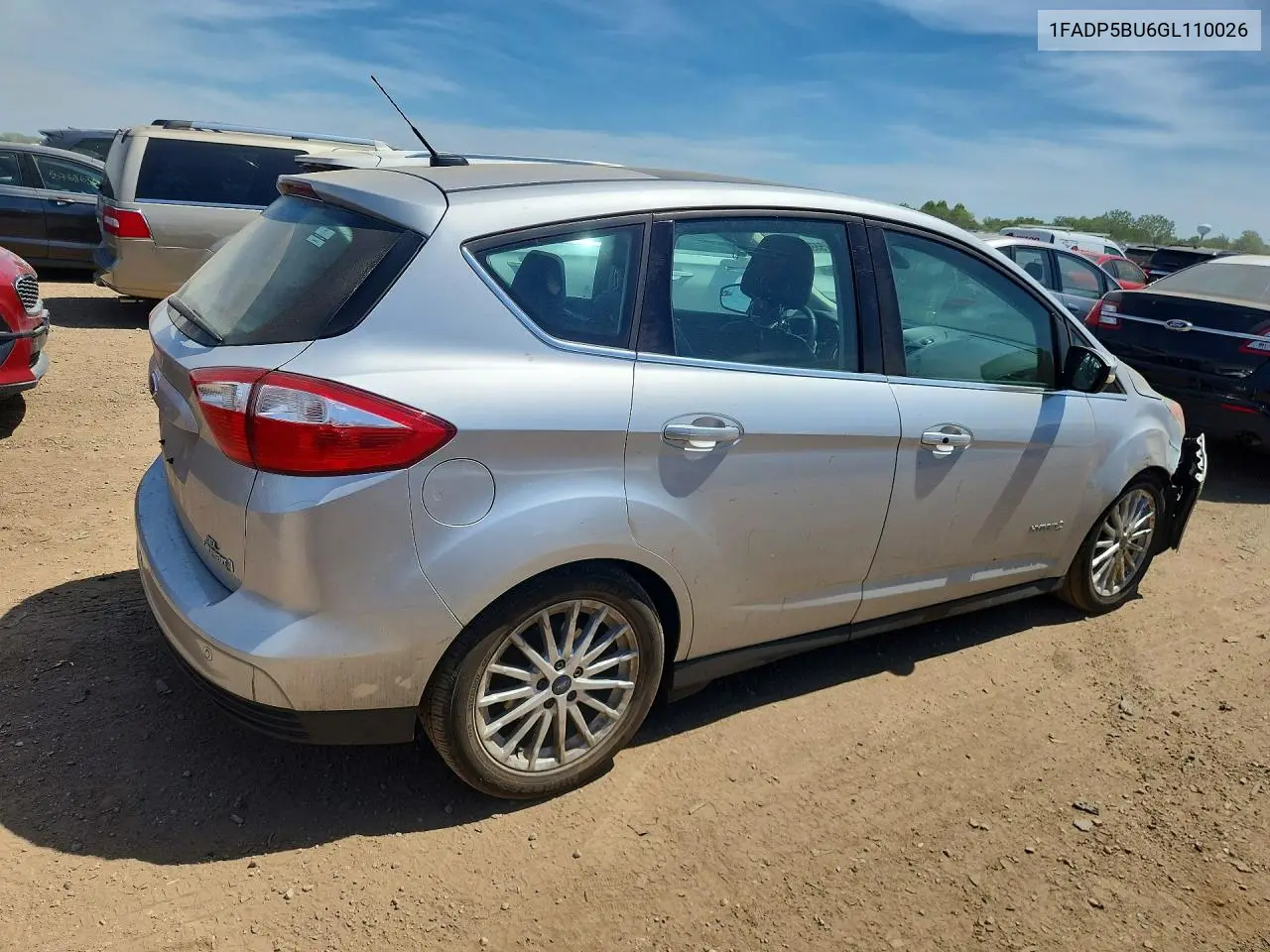 2016 Ford C-Max Sel VIN: 1FADP5BU6GL110026 Lot: 55921626