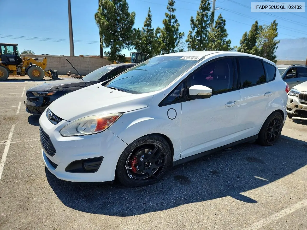 2016 Ford C-Max Premium Sel VIN: 1FADP5CU3GL102402 Lot: 57052476