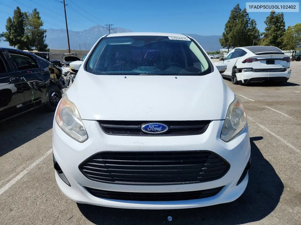 2016 Ford C-Max Premium Sel VIN: 1FADP5CU3GL102402 Lot: 57052476