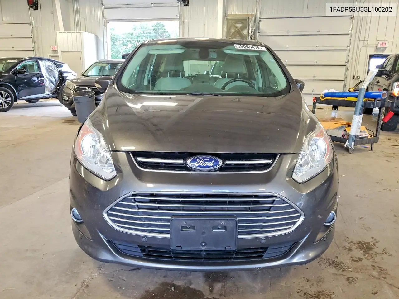 2016 Ford C-Max Sel VIN: 1FADP5BU5GL100202 Lot: 58056476