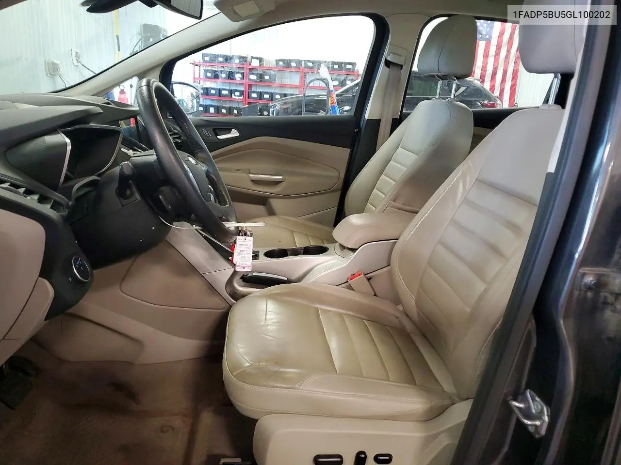 2016 Ford C-Max Sel VIN: 1FADP5BU5GL100202 Lot: 58056476
