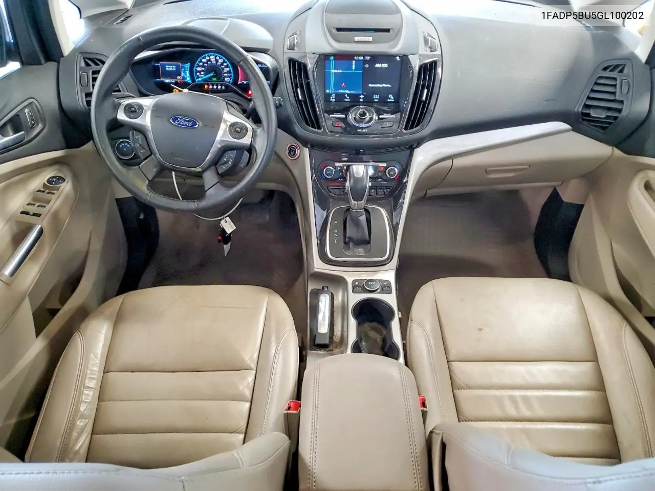 2016 Ford C-Max Sel VIN: 1FADP5BU5GL100202 Lot: 58056476