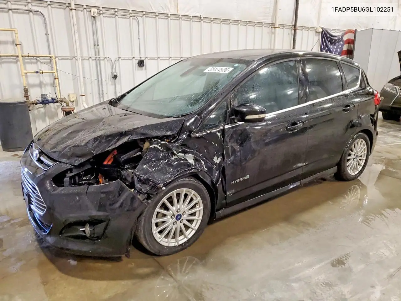 2016 Ford C-Max Sel VIN: 1FADP5BU6GL102251 Lot: 58424936