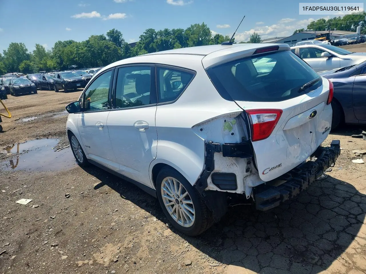2016 Ford C-Max Se VIN: 1FADP5AU3GL119641 Lot: 58550156