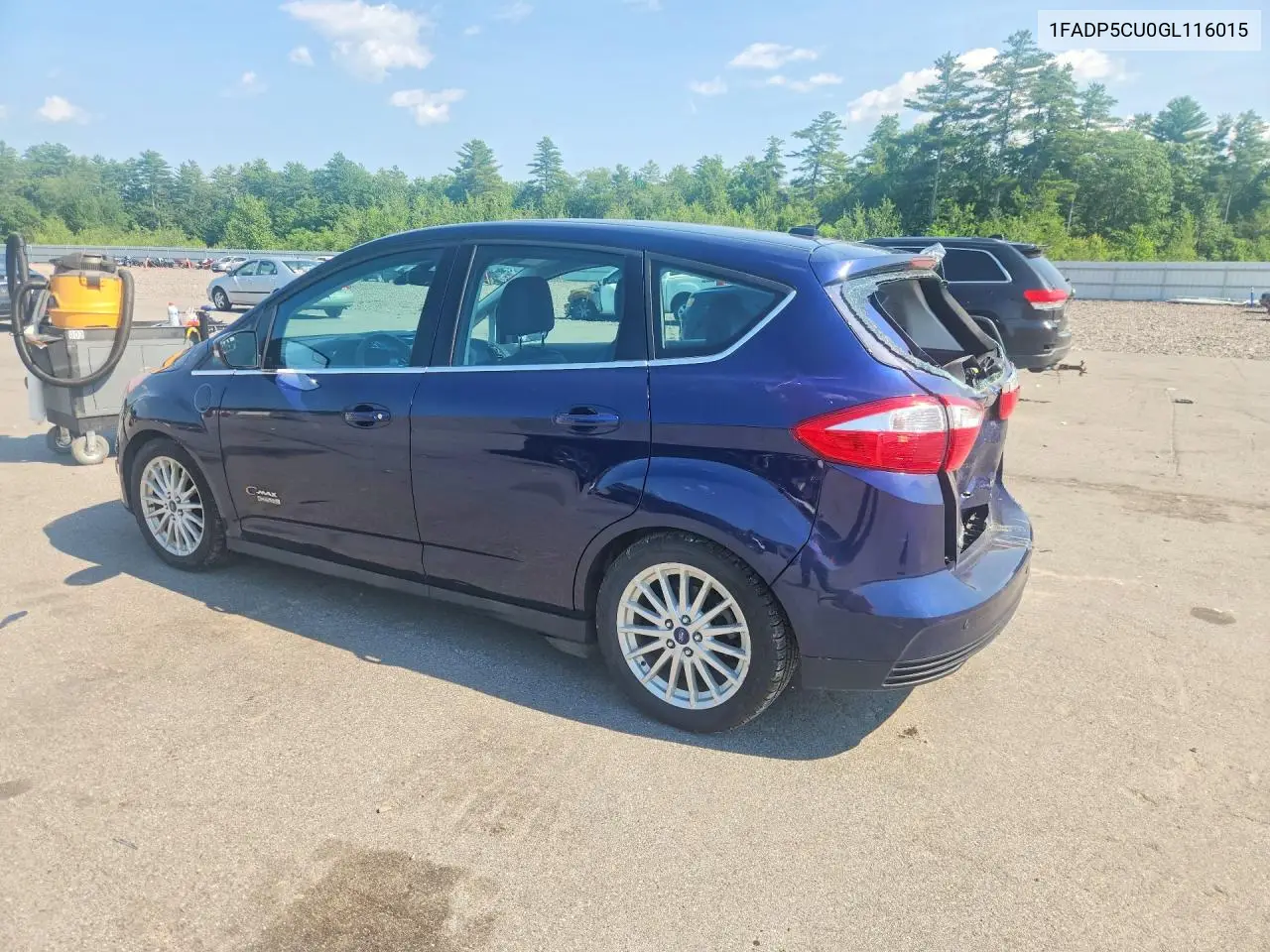 2016 Ford C-Max Premium Sel VIN: 1FADP5CU0GL116015 Lot: 59120616