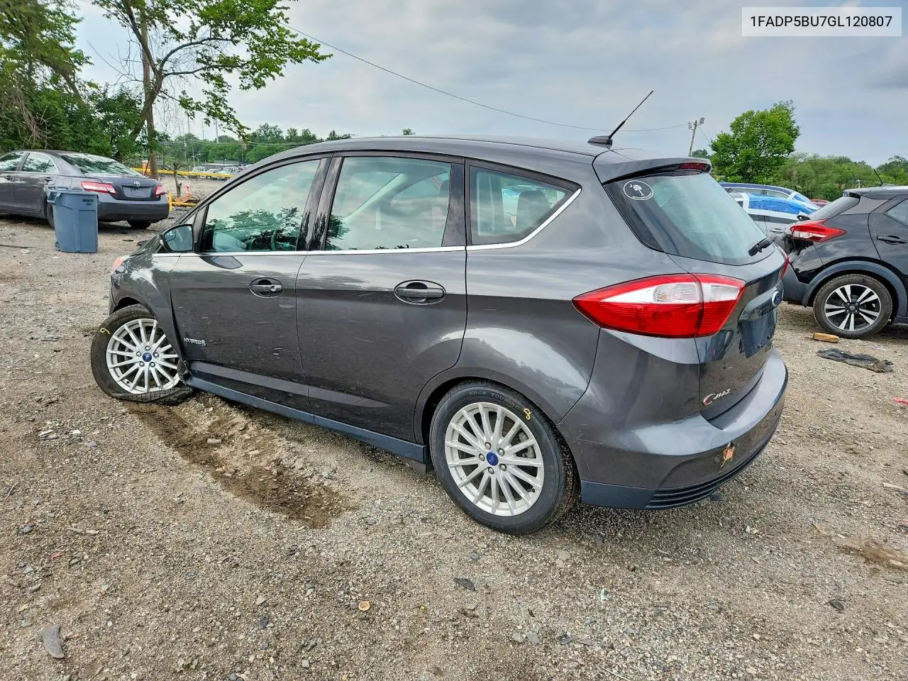 2016 Ford C-Max Sel VIN: 1FADP5BU7GL120807 Lot: 59590936