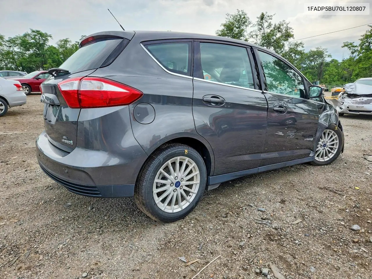 2016 Ford C-Max Sel VIN: 1FADP5BU7GL120807 Lot: 59590936