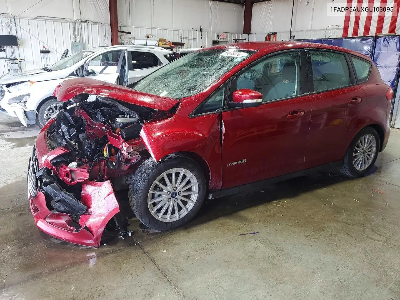 2016 Ford C-Max Se VIN: 1FADP5AUXGL103095 Lot: 59649336