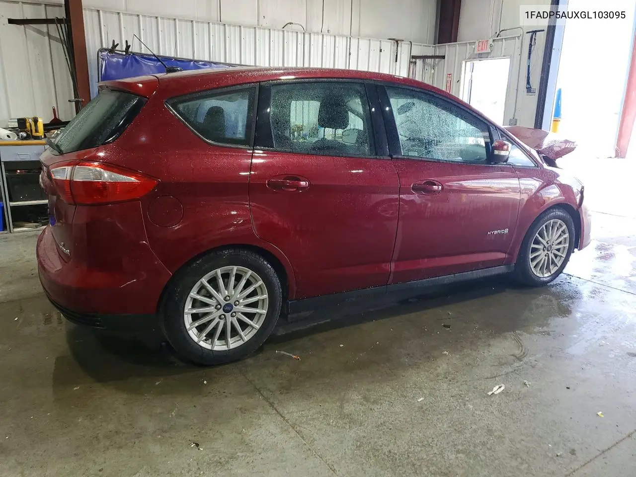 2016 Ford C-Max Se VIN: 1FADP5AUXGL103095 Lot: 59649336