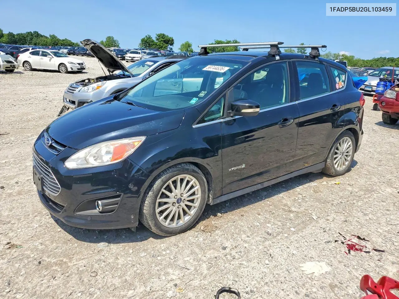 2016 Ford C-Max Sel VIN: 1FADP5BU2GL103459 Lot: 59744636