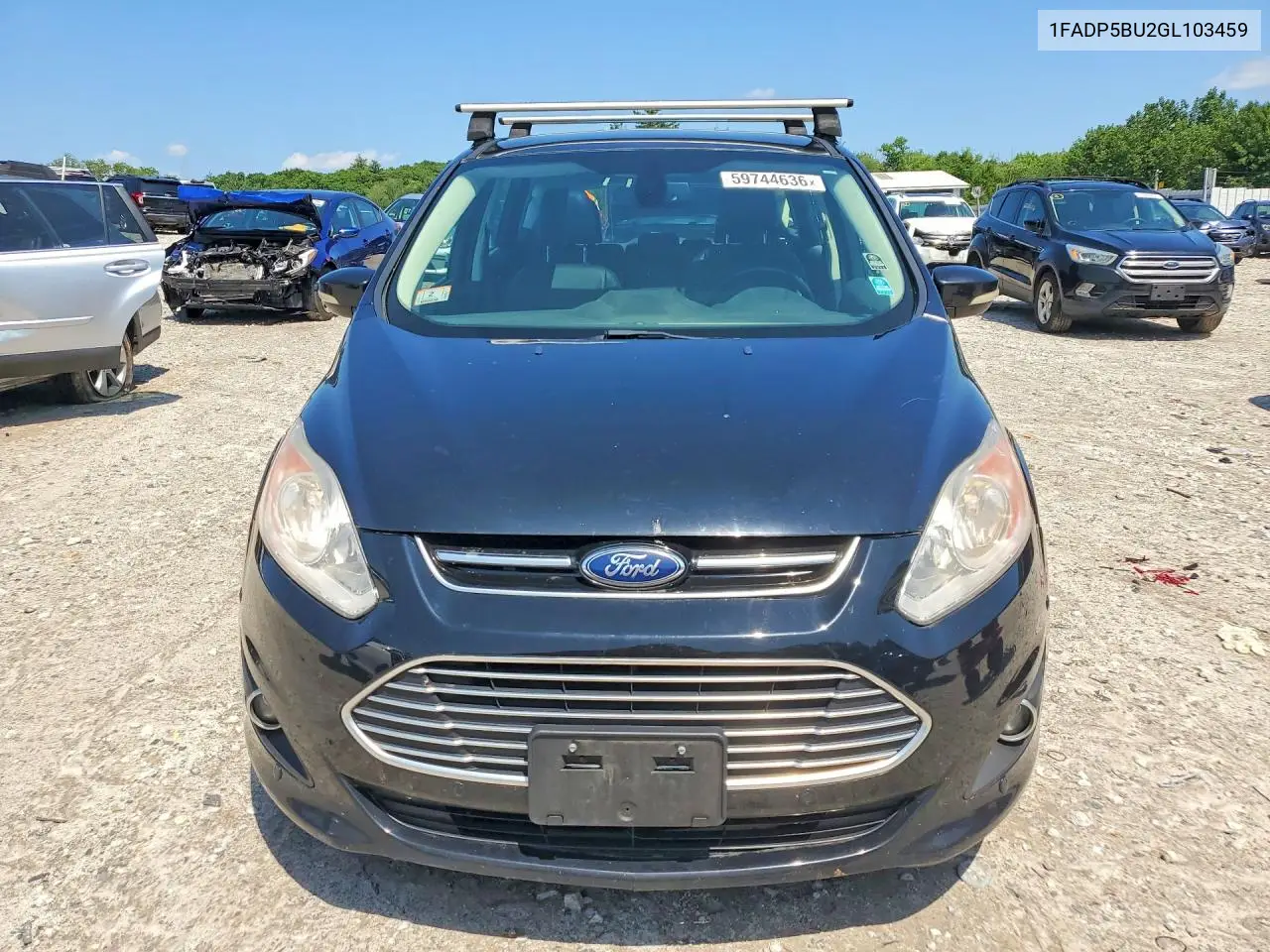 2016 Ford C-Max Sel VIN: 1FADP5BU2GL103459 Lot: 59744636